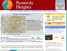 Tablet Screenshot of kennedyheights.org